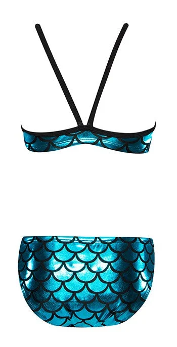 THE FINALS Women's Funnies Mermaid 2pc Bikini Swimsuit